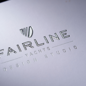 Fairline Brochures - Silver Foiling